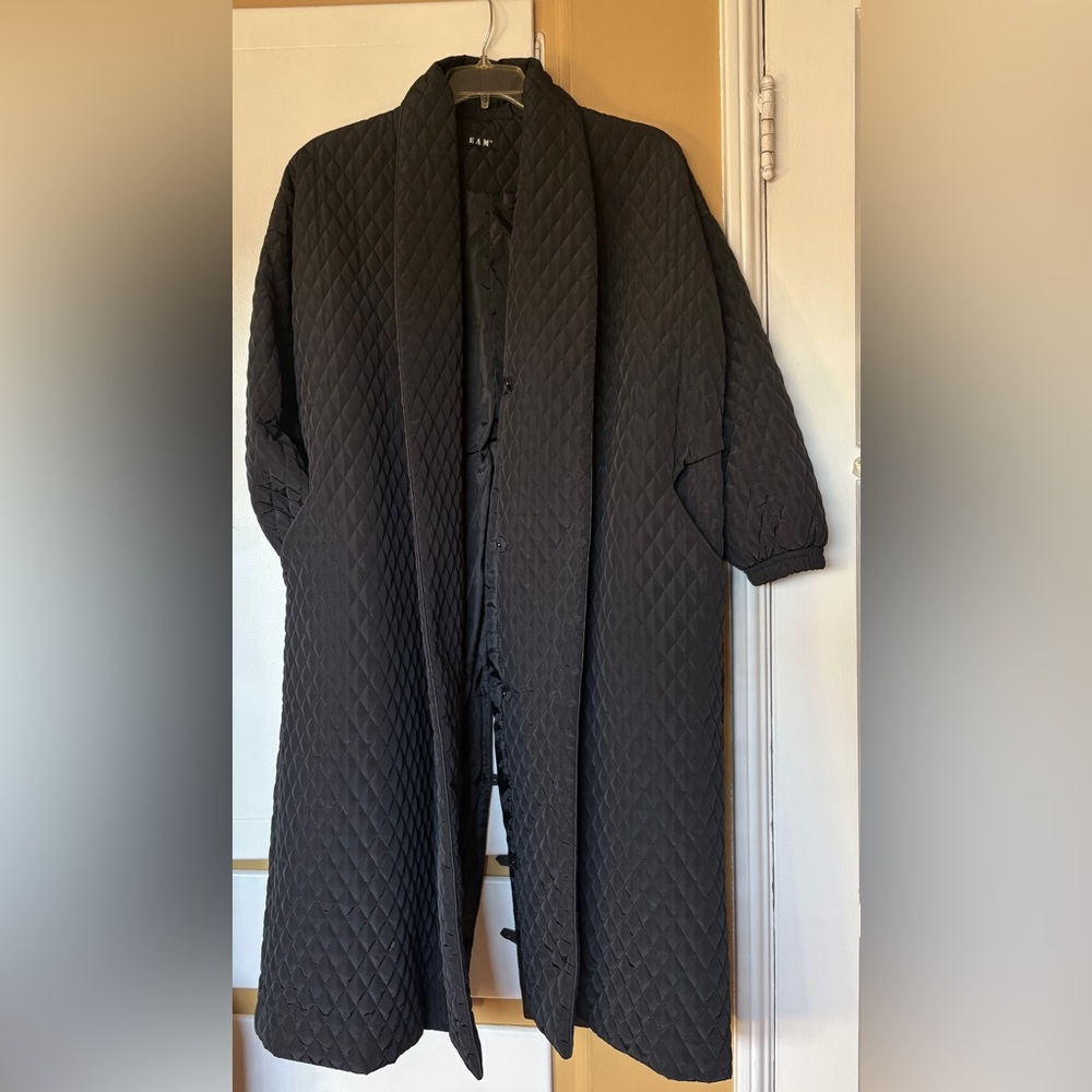 Long maxi quilted winter coat oversize urban fashion
